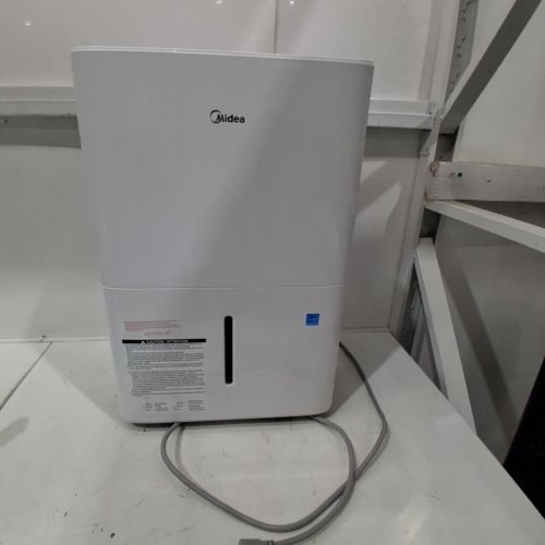 MIDEA ENERGY STAR DEHUMIDIFIER WITH PUMP - WIFI - SMART VOICE COMPATIBLE - 4,500 SQ.FT COVERAGE - WHITE (MODEL: MAD50P1AWS-A) image 3