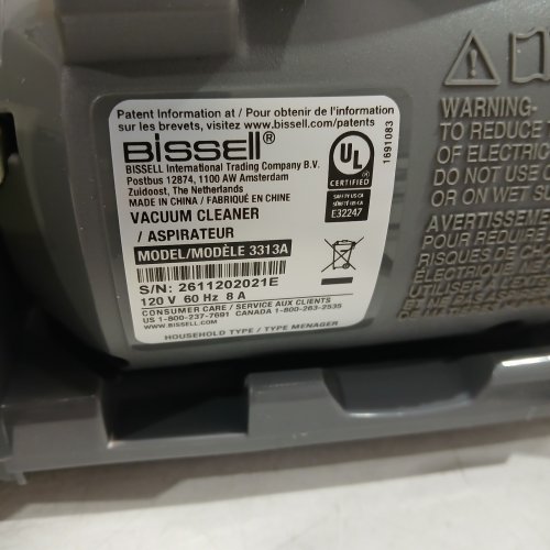 BISSELL POWERFORCE BAGLESS UPRIGHT LIGHTWEIGHT CORDED VACUUM CLEANER - GREEN AND GRAY (MODEL: 3313A) image 3