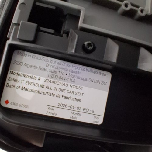 SAFETY 1ST 4-IN-1 ALL-IN-ONE CONVERTIBLE CAR SEAT - DUNES EDGE (MODEL: 22440CHAS ROD51) image 3