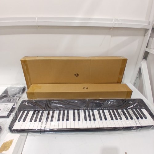 ALESIS PORTABLE KEYBOARD WITH ACCESSORY BUNDLE - 61-KEY - BLACK (MODEL: MELODY 61 MK4) image 5