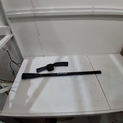 GLOROUSAMC FORGED ADZE WEEDING MATTOCK HOE PICK - 36" X 17" X 2.5" - BLACK image 2