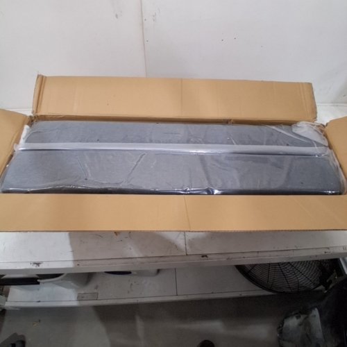 RVONOW FLOATING METAL BED FRAME WITH LED LIGHTS - FULL - GRAY/BLACK - (MODEL: C236-FE-FH) image 4