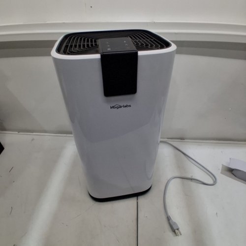 HOGARLABS DIGITAL DEHUMIDIFIER WITH OVERFLOW PROTECTION - 4500SQ.FT COVERAGE / 1.8GAL TANK - WHITE (MODEL: PD223A) image 3