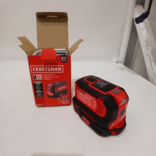 CRAFTSMAN **TOOL ONLY** 20V 150-WATT POWER INVERTER - RED/BLACK (MODEL: CMCB1150B) image 2
