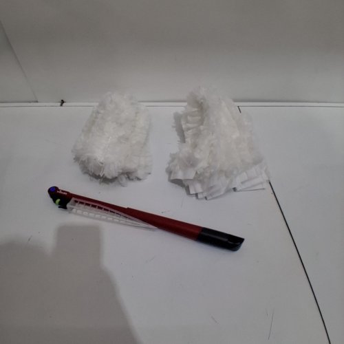 VILEDA FLEX & CATCH DUSTER WITH 17 DISPOSABLE DUSTER REFILLS - RED/WHITE image 2