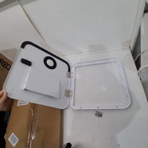 SUBURBAN TANKLESS WATER HEATER ACCESS DOOR FOR SUBURBAN ST42/ST60 TANKLESS WATER HEATERS - 15.5" - WHITE (MODEL: 6235APV) image 5