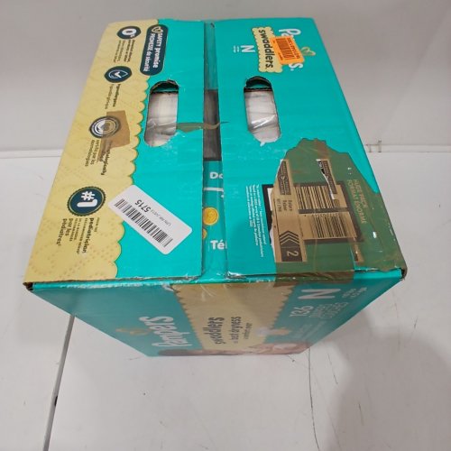 136PK PAMPERS SWADDLERS DISPOSABLE DIAPERS - SIZE NEWBORN (UNDER 10LBS) image 3