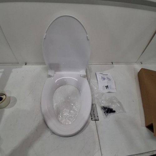 TOTO SOFTCLOSE ELONGATED TOILET SEAT - COTTON WHITE (MODEL: SS114#01) image 3