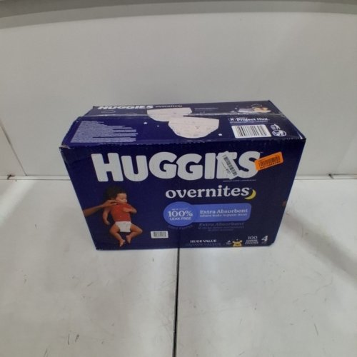 100PK HUGGIES EXTRA ABSORBENT OVERNITES - SIZE 4- WINNIE THE POOH image 2