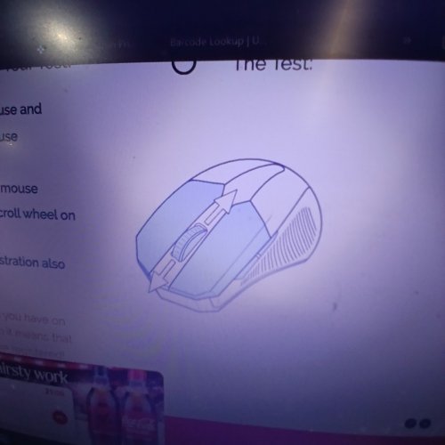 RII 2.4G WIRELESS MOUSE 5 BUTTONS RECHARGEABLE MOBILE OPTICAL MOUSE WITH USB NANO RECEIVER - BLACK (MODEL: RM200) image 3