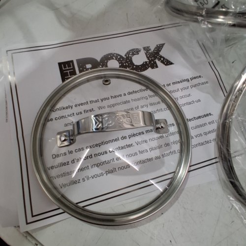 10PC STARFRIT THE ROCK PERFORMANCE STAINLESS STEEL COOKWARE SET WITH 3 SAUCEPANS, STOCKPOT & FRY PAN WITH LIDS - SILVER/SATIN FINISH (MODEL: 031124-001-0000) image 4