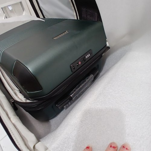 2PC RICARDO ROLLING HARDSIDED TSA APPROVED SUITCASE SET - DARK GREEN (MODEL: 1989360) image 5
