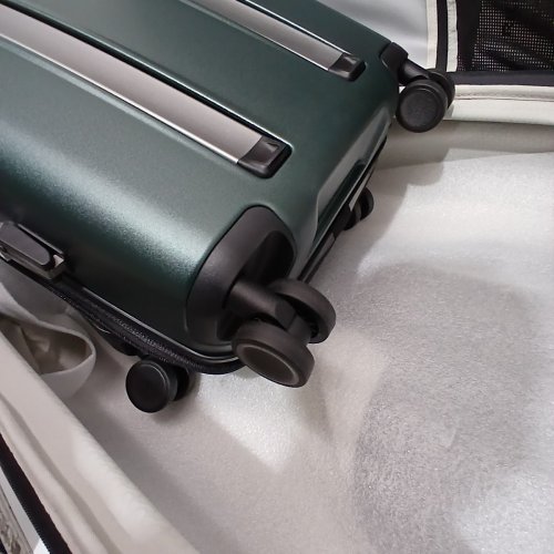 2PC RICARDO ROLLING HARDSIDED TSA APPROVED SUITCASE SET - DARK GREEN (MODEL: 1989360) image 8