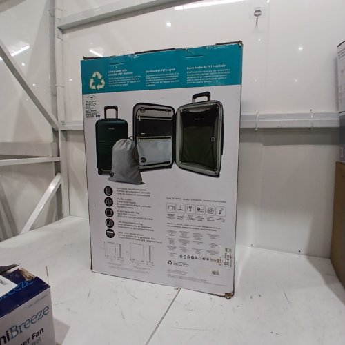 2PC RICARDO ROLLING HARDSIDED TSA APPROVED SUITCASE SET - DARK GREEN (MODEL: 1989360) image 14