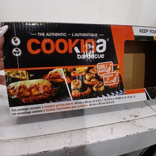 SET OF 3 JUMBO SIZE COOKINA NON STICK GRILLING SHEETS REUSABLE 15.75 BY 19.68 INCHES image 3