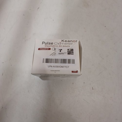 KEANOR PORTABLE FINGER PULSE OXIMETER FOR SPO2 BLOOD OXYGEN SATURATION & HEART RATE READER - BLACK (MODEL: BSX251) image 2