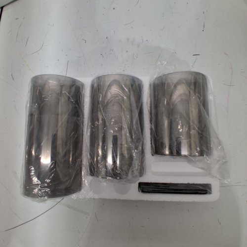 3PK EYWAMAGE GLASS FLAMELESS CANDLES WITH REMOTE - GRAY image 3