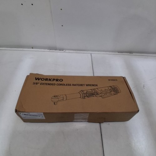 WORKPRO EXTENDED CORDLESS RATCHET WRENCH - 3/8" 0-200 RPM - BLACK/GREY (MODEL: W125221A) image 8