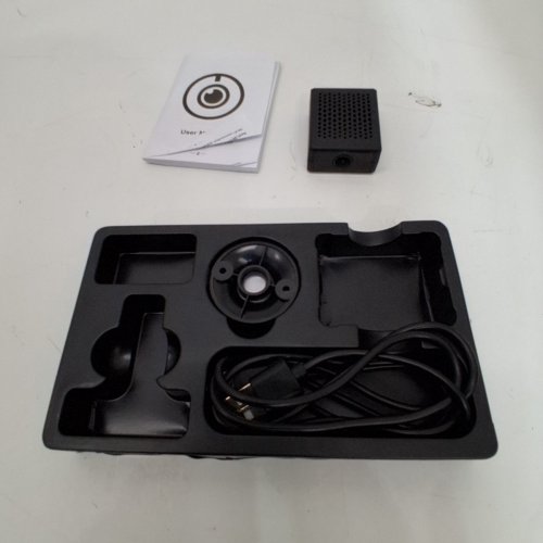 MINI WI-FI SECURITY CAMERA WITH APP CONTROLS - 4K UHD - BLACK (MODEL: H99) image 4