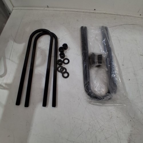 DORMAN REAR LEAF SPRING AXLE U-BOLT KIT COMPATIBLE WITH SELECT FORD MODELS - BLACK (MODEL: 929-779) image 3