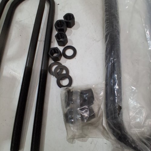 DORMAN REAR LEAF SPRING AXLE U-BOLT KIT COMPATIBLE WITH SELECT FORD MODELS - BLACK (MODEL: 929-779) image 4