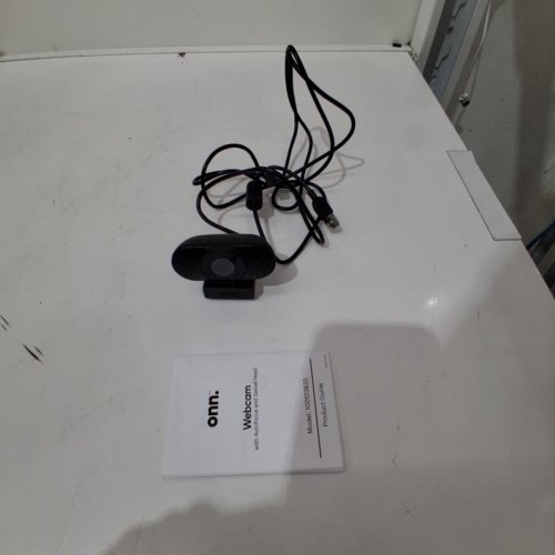 ONN 1440P SWIVEL HEAD WEBCAM - 6FT - BLACK (MODEL: 100123820) image 4