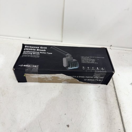 LEEBEIN ELECTRIC RECHARGABLE GRILL CLEANER BRUSH WITH 3 HEAD OPTIONS - BLACK (MODEL: LZ-8054A) image 4