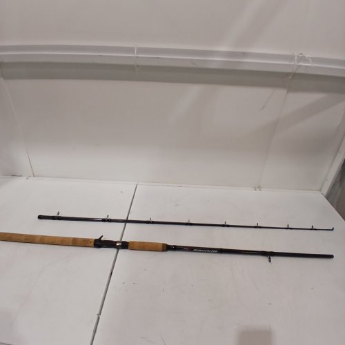 2PC RAPALA MAGNUM MUSKY TRIGGER CASTING ROD - 7FT 6" - BLACK/CORK (MODEL: MG20TR76H2) image 2