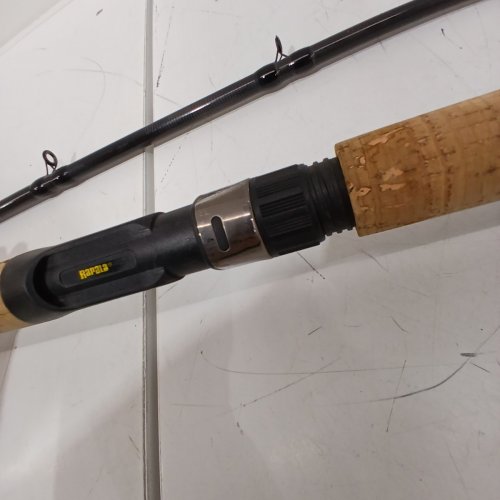 2PC RAPALA MAGNUM MUSKY TRIGGER CASTING ROD - 7FT 6" - BLACK/CORK (MODEL: MG20TR76H2) image 3