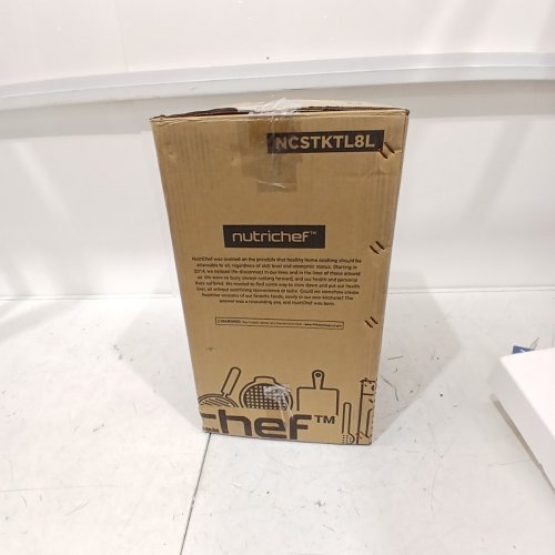 NUTRICHEF ELECTRIC WATER BOILER AND HOT WATER DISPENSER - 8L - 19" X 9" X 9" - SILVER - (MODEL: NCSTKTL8L) image 7