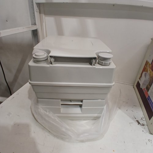 VISA PORTABLE FLUSH TOILET - 18 L - WHITE - (MODEL: DEF248101) image 6