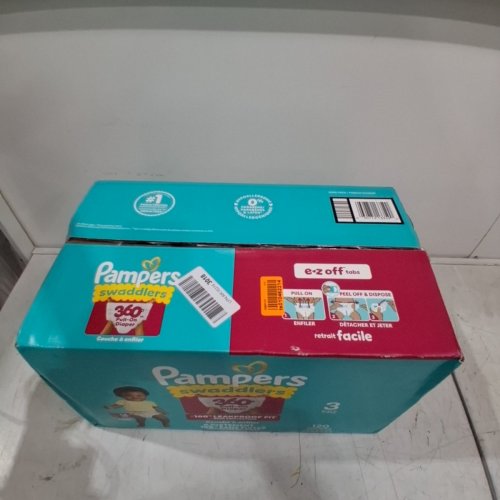 120PK PAMPERS SWADDLERS SKIN PROTECTION UP TO 100% LEAKPROOF DIAPERS - SIZE 3 image 3