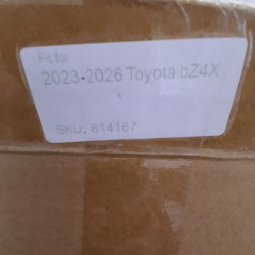 4PC RPY RAIN GUARD WINDOW VISOR FOR TOYOTA BZ4X 2023-2026 SERIES VEHICLES - (MODEL: 814167) image 2