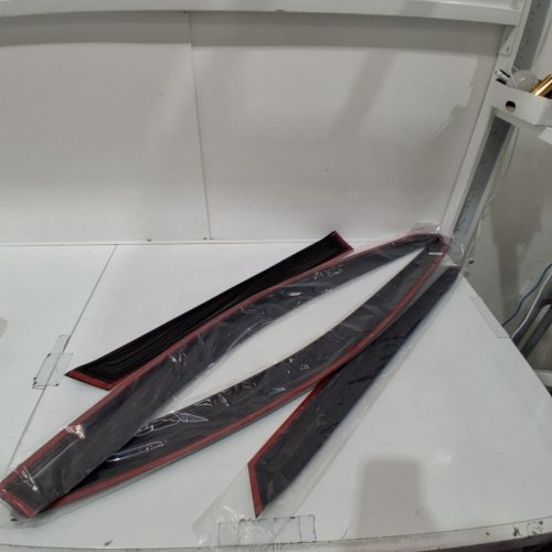 4PC RPY RAIN GUARD WINDOW VISOR FOR TOYOTA BZ4X 2023-2026 SERIES VEHICLES - (MODEL: 814167) image 3