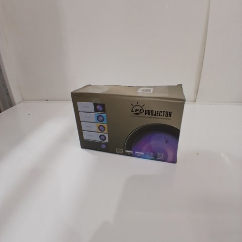 VBESTLIFE MINI PORTABLE 1080P LED PROJECTOR - COMPATIBLE WITH USB & HDMI- ORANGE /WHITE image 6