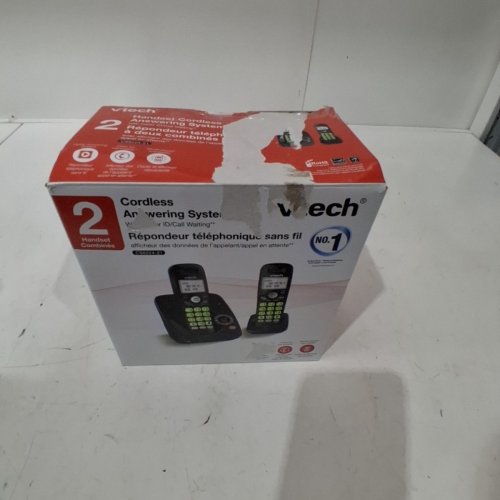 VTECH DECT 6.0 HANDSET CORDLESS HOME PHONE ANSWERING MACHINE - CALLER ID, 14 MINUTES RECORDING TIME, STORES 30 CALLS - BLACK - (MODEL: CS6224-21) image 5
