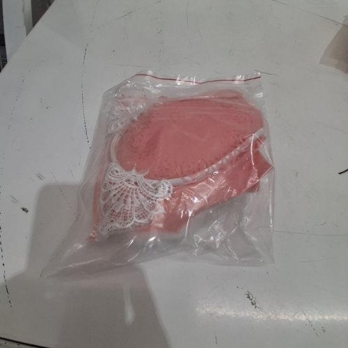 2PC CAT EARS AND MEDIUM STAINLESS STEEL BUTT PLUG TAIL - WHITE EARS / WHITE TAIL image 2