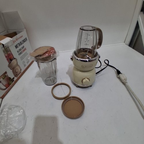 LA RÊVEUSE RETRO STYLE PERSONAL BLENDER - 300W, 17 OZ - CREAM (MODEL: EK-2203) image 4