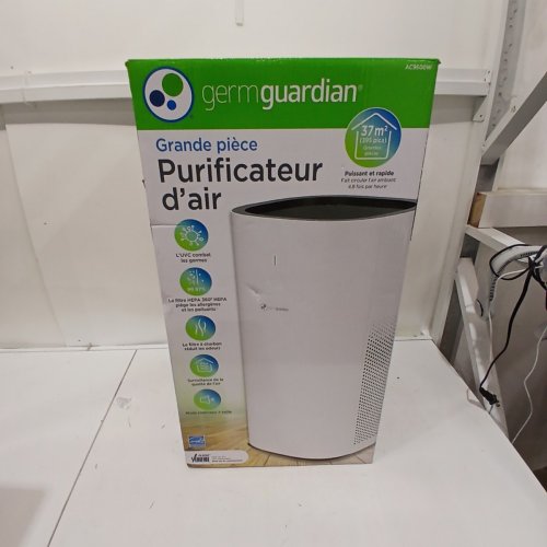 GERMGUARDIAN LARGE ROOM AIR PURIFIER - 395 SQ. FT. - WHITE (MODEL: AC9600W) image 6