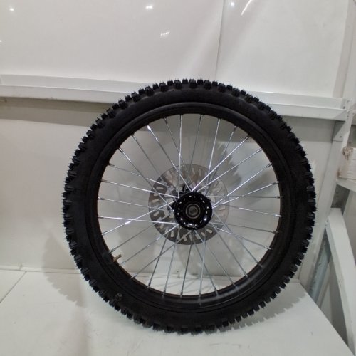 UCOOTIFLY FRONT RIM WHEEL TIRE TUBE ASSEMBLY - 70/100-19 (19") - BLACK image 2