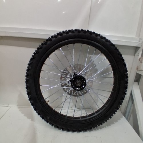 UCOOTIFLY FRONT RIM WHEEL TIRE TUBE ASSEMBLY - 70/100-19 (19") - BLACK image 3