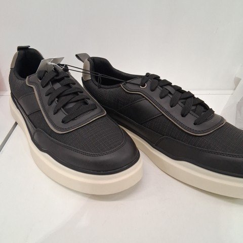 MEN'S GEORGE CASUAL SHOES - SIZE 12 - BLACK image 3
