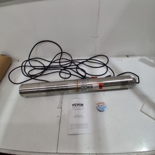 DEEP WELL SUBMERSIBLE MOTOR - 1HP - 60HZ 230V - SILVER (MODEL:4SSM5/6-1) image 2