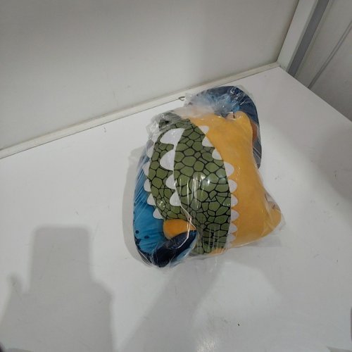 2PC PLUSH ANKYLOSAURUS & BRACHIOSAURUS DINOSAUR TOYS - MULTICOLOR image 3
