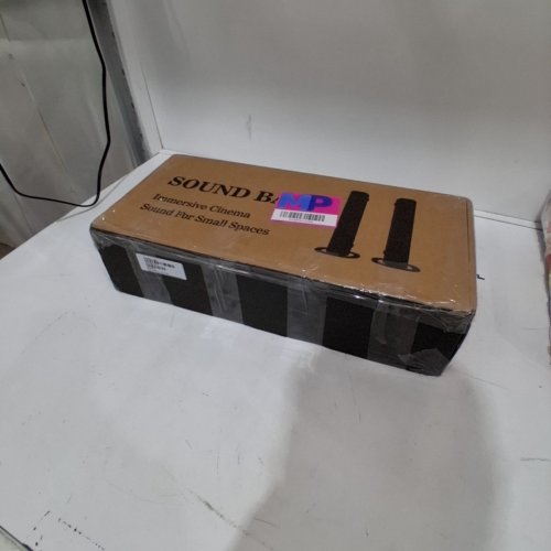 DUAL CHANNEL TV SOUNDBARS WITH REMOTE, BLUETOOTH, AND VERTICAL STANDS - 100W - BLACK (MODEL: SD01) image 5