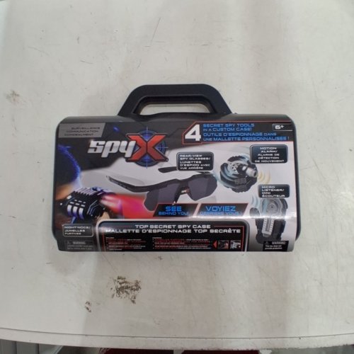 4PC SPYX TOP SECRET SPY TOOL KIT - BLACK image 2