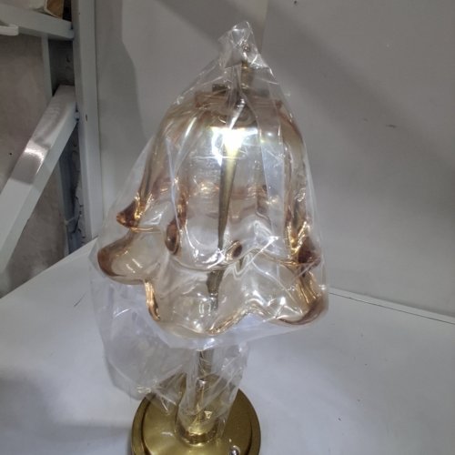 CORDLESS RECHARGEABLE 3 COLOUR TOUCH TABLE LAMP - 13" - GOLD image 2
