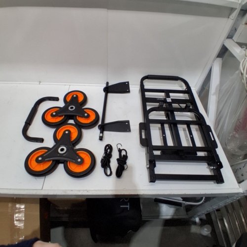 VEVOR STAIR CLIMBING CART - 460LBS - BLACK/ORANGE (MODEL: KT-2025D) image 2