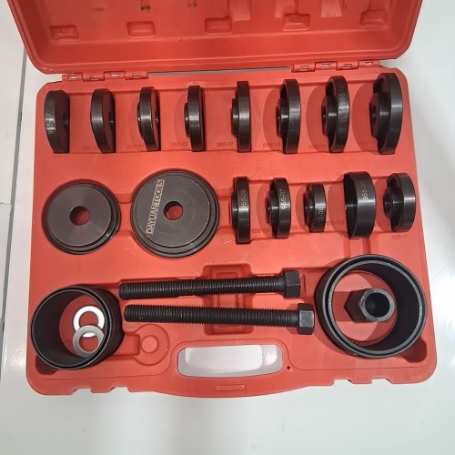 23PC DAYUAN FWD FRONT WHEEL DRIVE BEARING REMOVAL TOOL - RED/BLACK - (MODEL: YT1085) image 2
