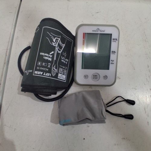 EASY@HOME AUTOMATIC ACCURATE CUFF BLOOD PRESSURE MONITOR BACKLIT DISPLAY - 8.7” - 16.5” CUFF - WHITE - (MODEL: EBP-095) image 3